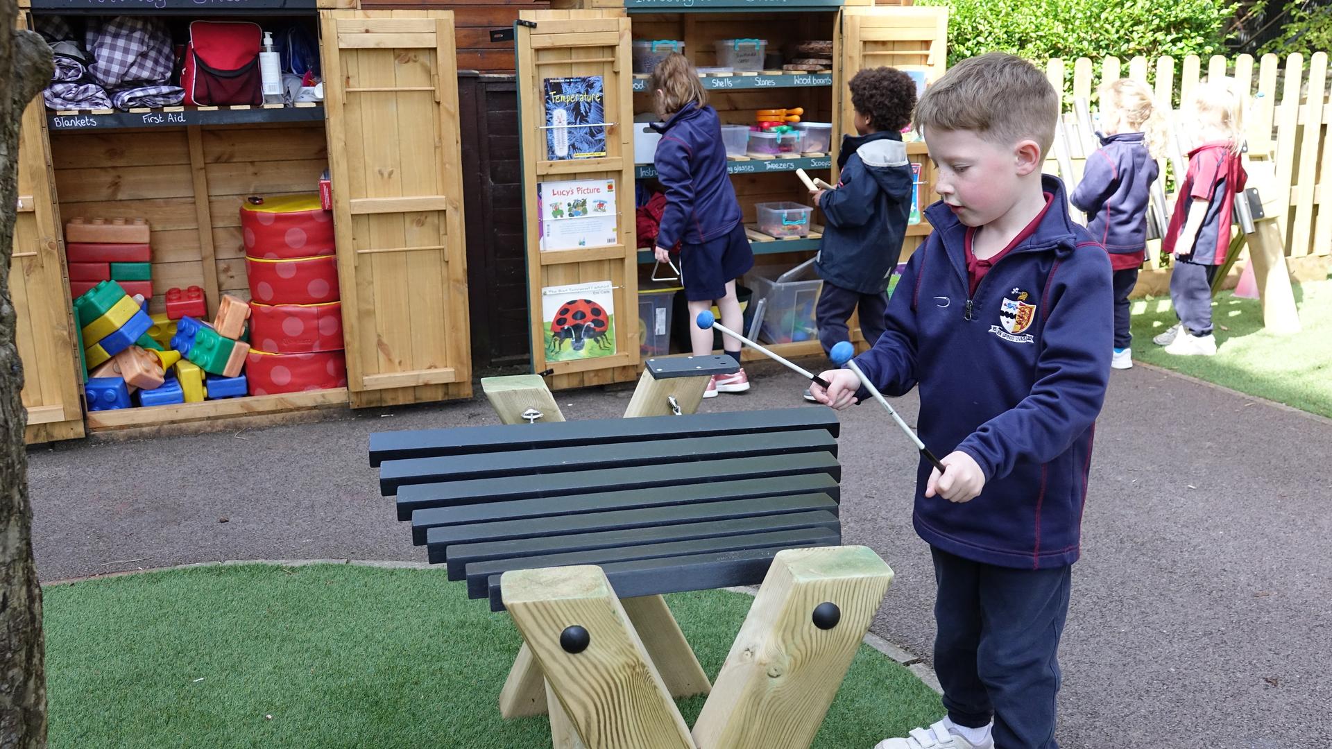 Mini Xylophone from Pentagon Play