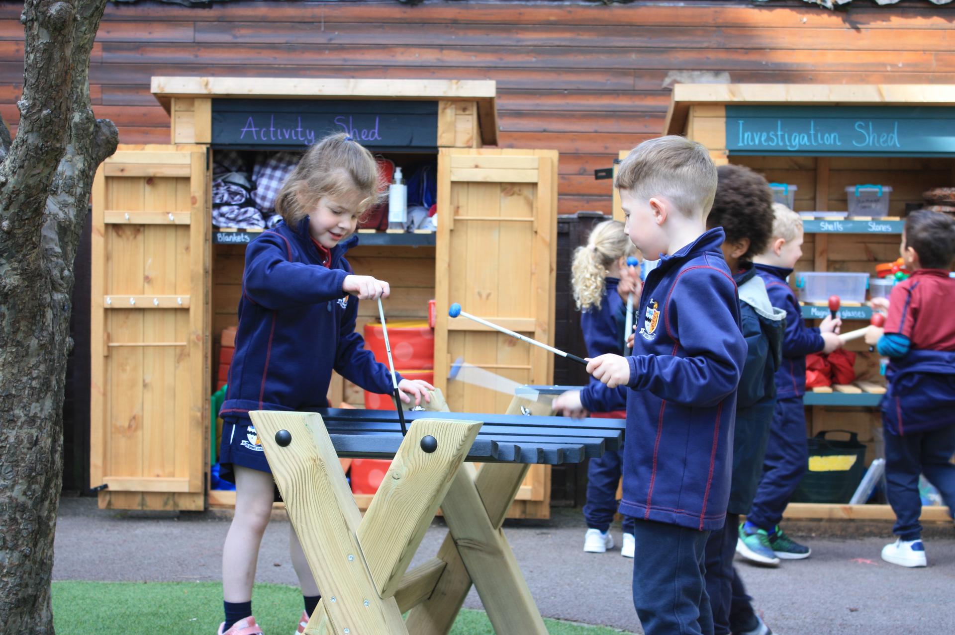 Mini Xylophone from Pentagon Play