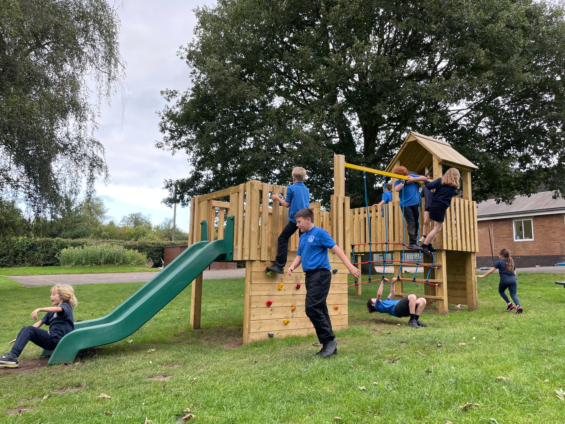 Carisbrooke Modular Play Tower from Pentagon Play