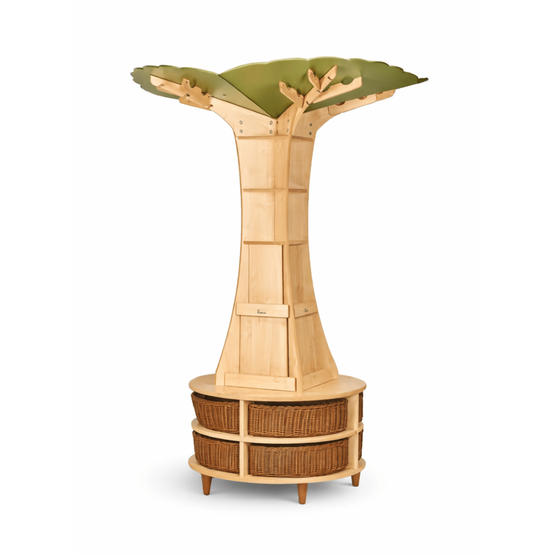 A 3D visualisation of the Millhouse Natural Story Tree.