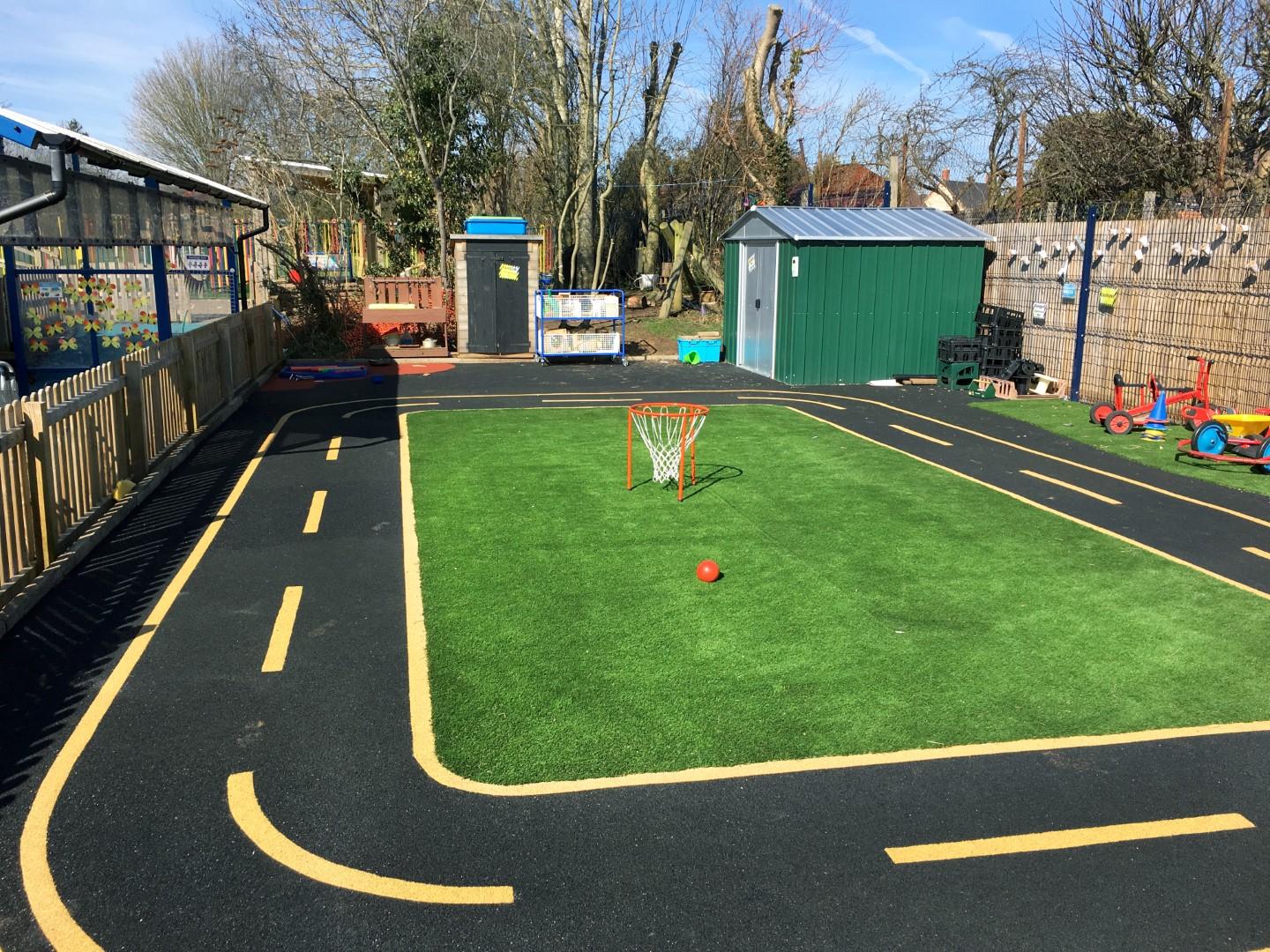 eyfs roadway surfacing