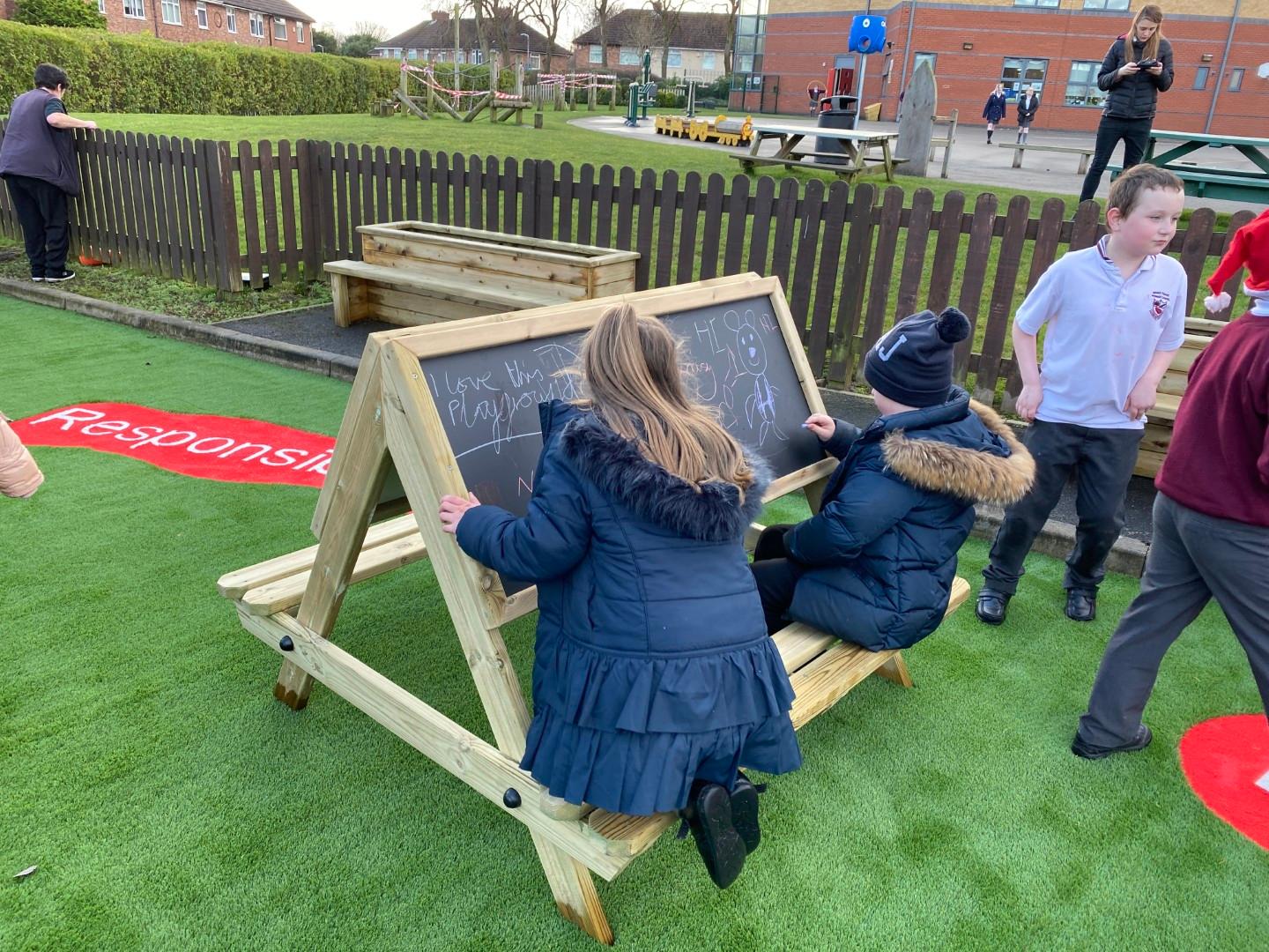 Easel Tables for School Playgrounds