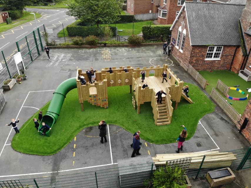 Playground Castles For School Playgrounds
