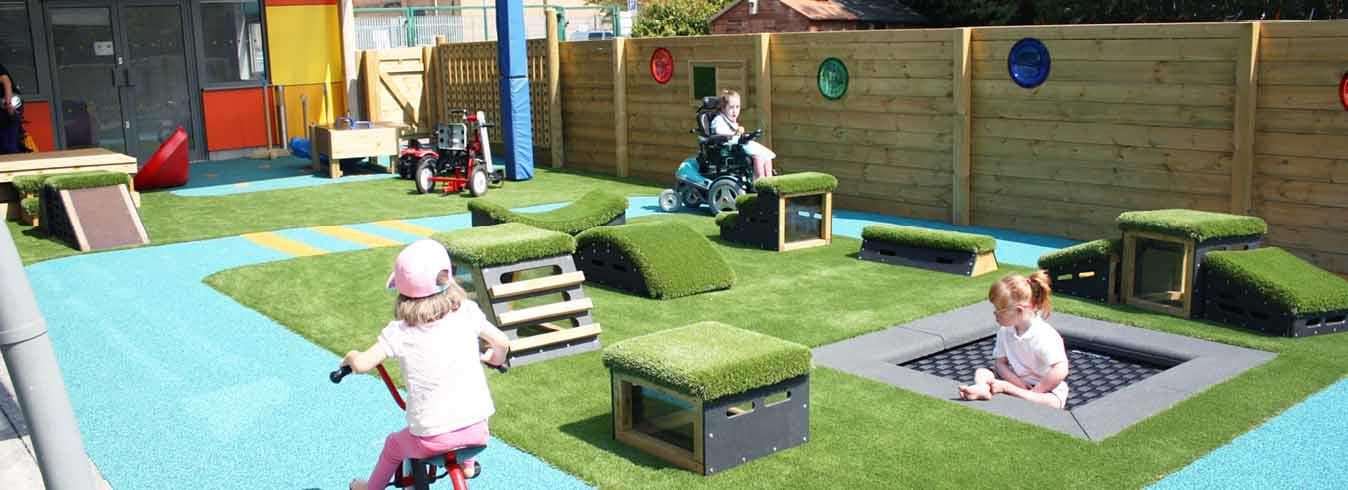 Outdoor Sensory Play Equipment hero banner