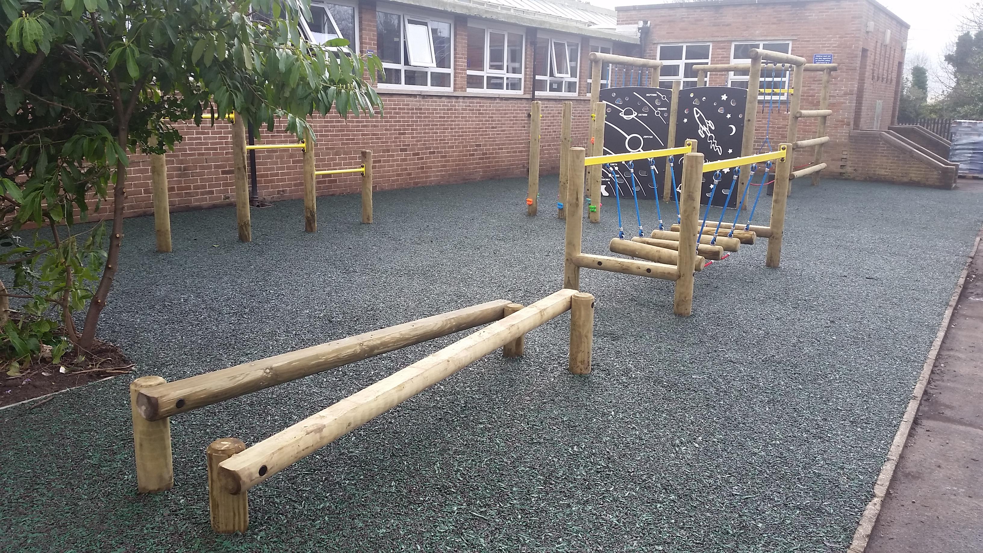 playbond rubber surfacing