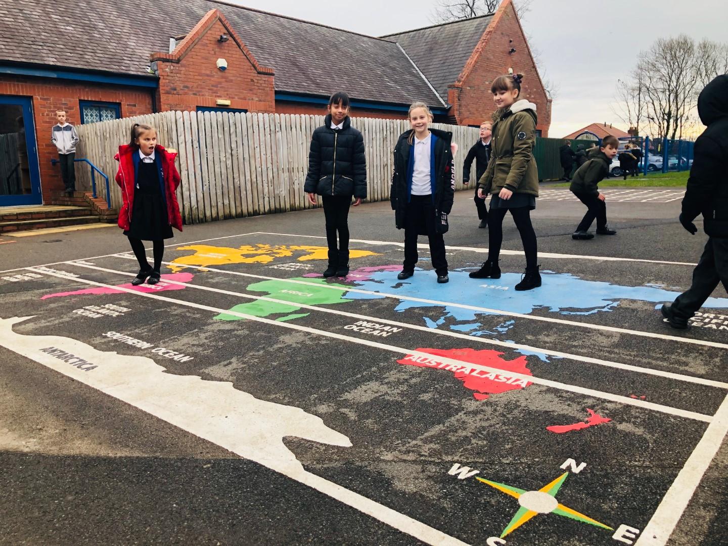 playground markings for schools
