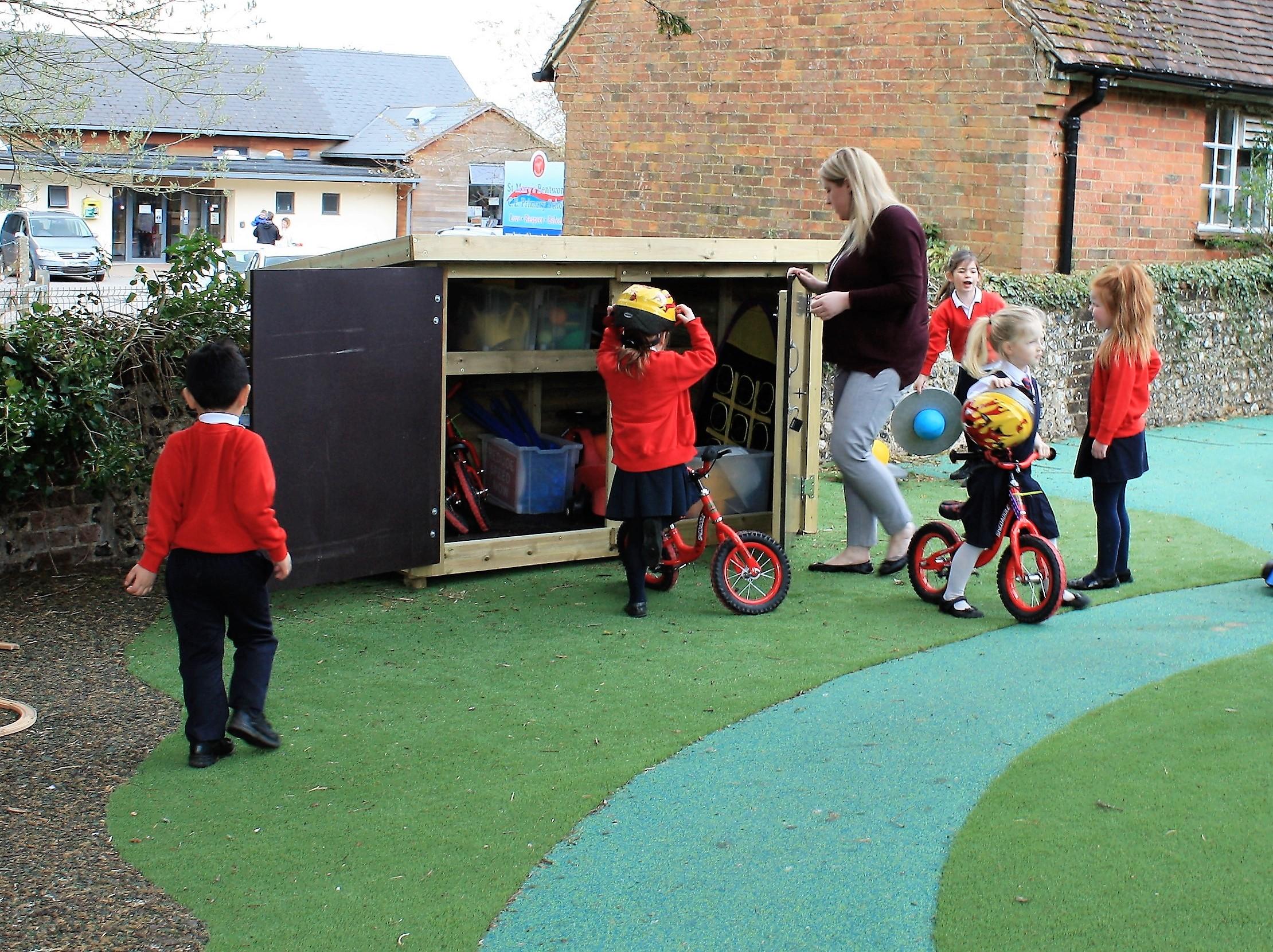 Playground Storage Solutions