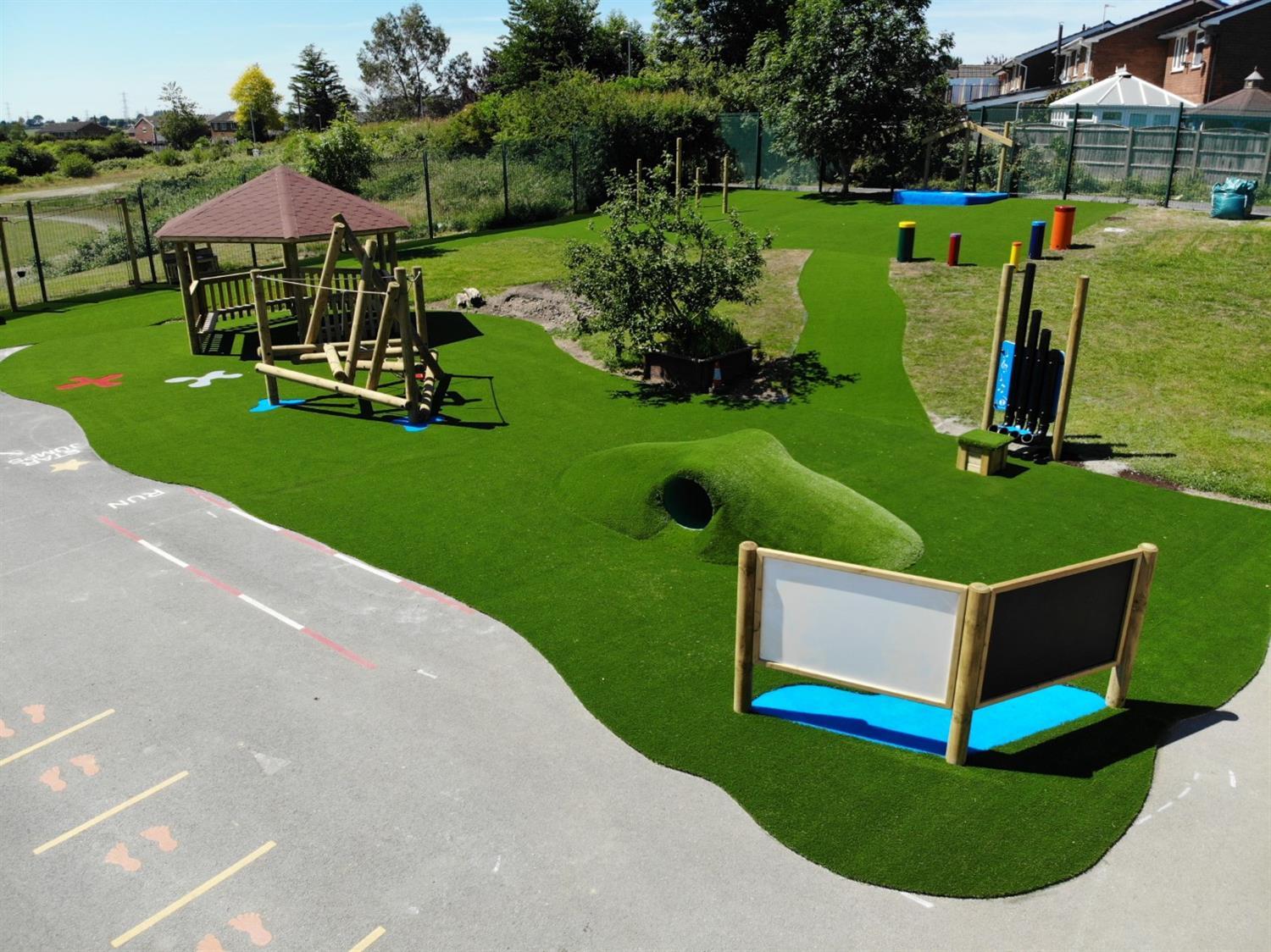 artificial grass for primary schools 
