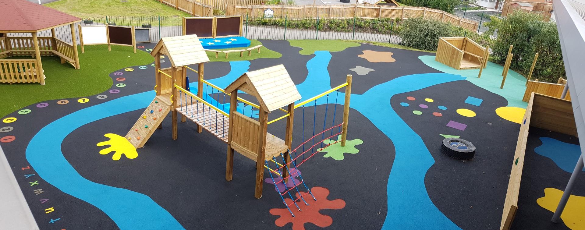 Wet Pour safety Surfacing