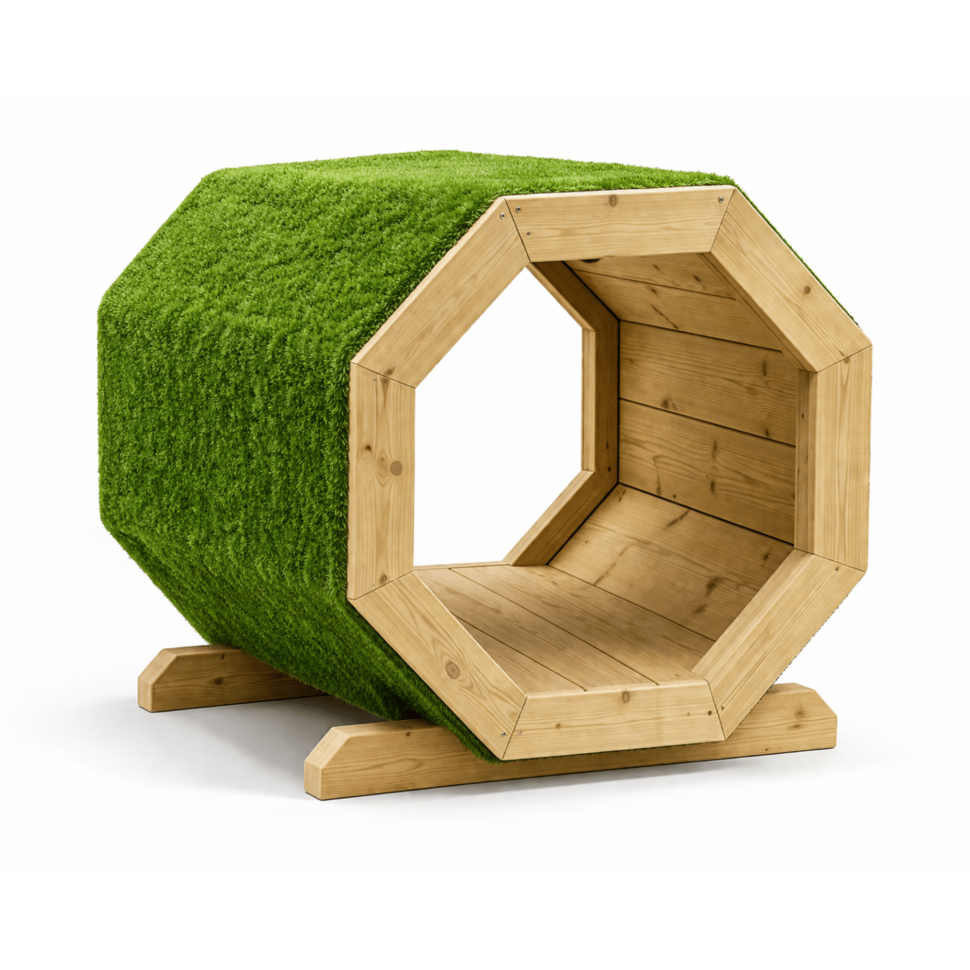 A 3D visualisation of the Millhouse Octagonal Tunnel.