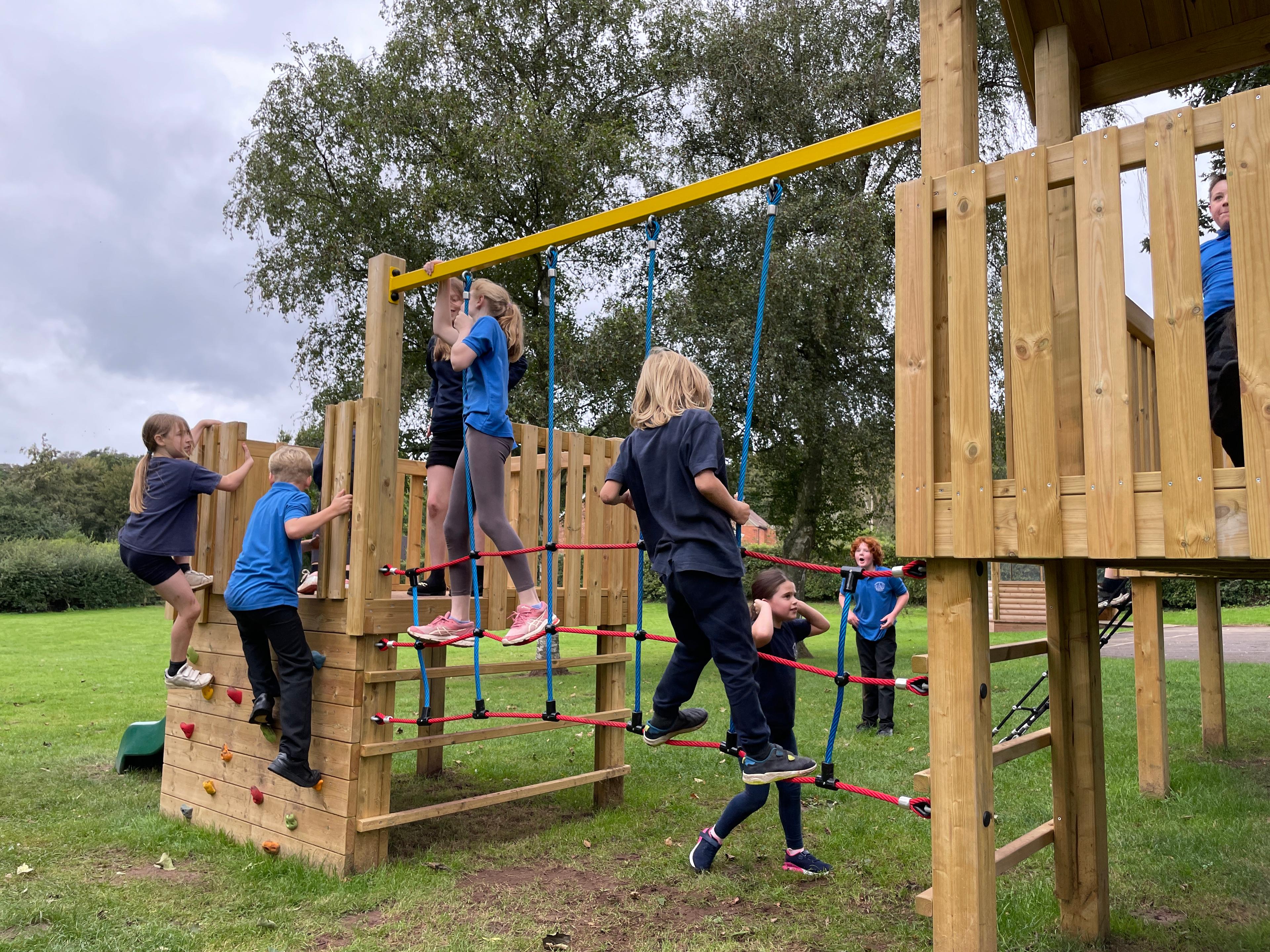Carisbrooke Modular Play Tower from Pentagon Play