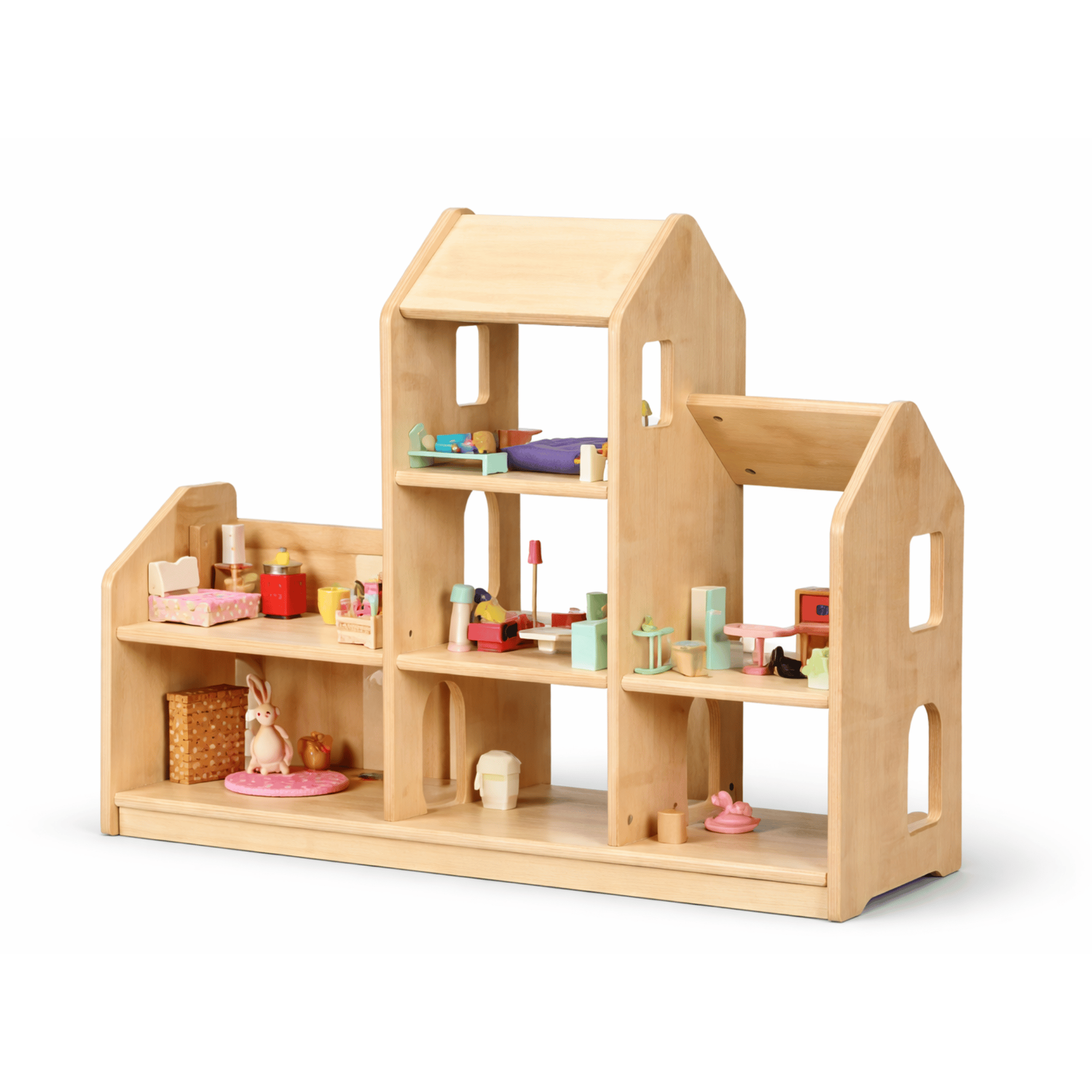 A 3D visualisation of a Millhouse Doll's House.